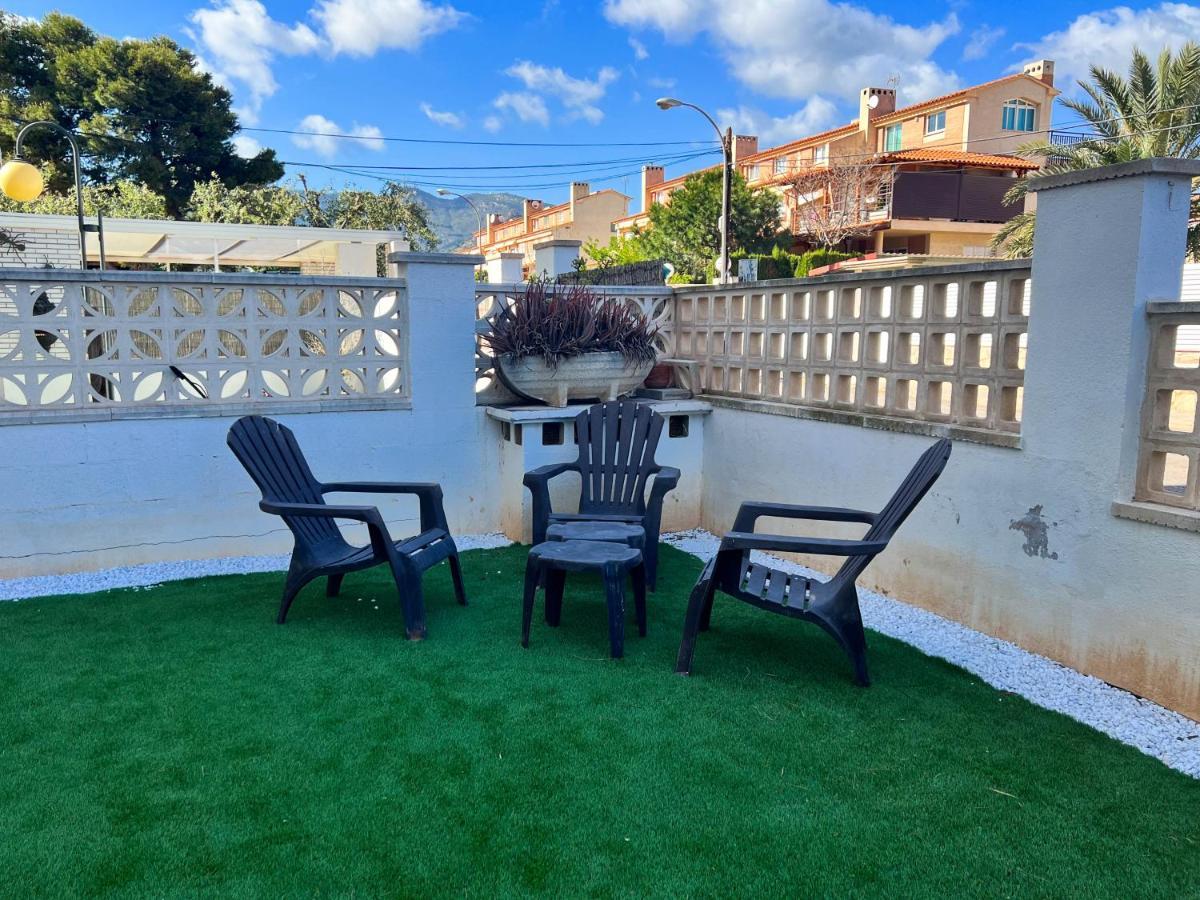 Private Garden 100 M From The Sea Apartman Benicàssim Kültér fotó